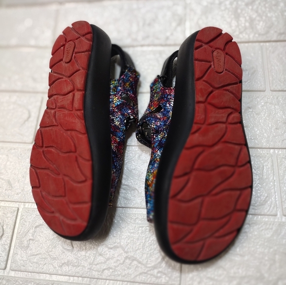 Wolky Womens Sandals Rio Multi Slingbacks EUR 42 US 10 -10.5 Shoes - Picture 6 of 6